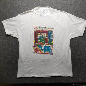 Vtg 1995 Columbus GA Riverfest T-Shirt Sz 2XL Single Stitch USA Made Stan Harris